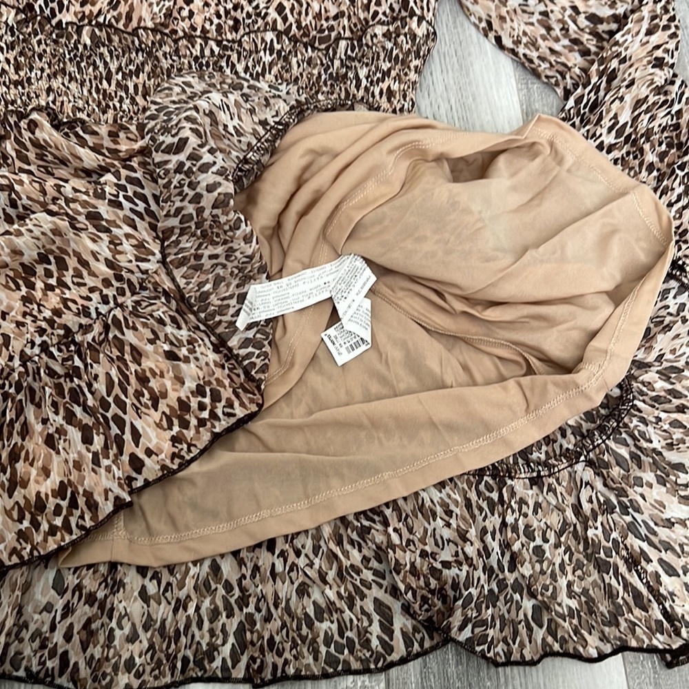 Zara Animal Print Dress - Picture 10 of 11